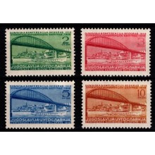 1948 - Jugoslavien - AFA 541-44 - Frimærke - Postfrisk.